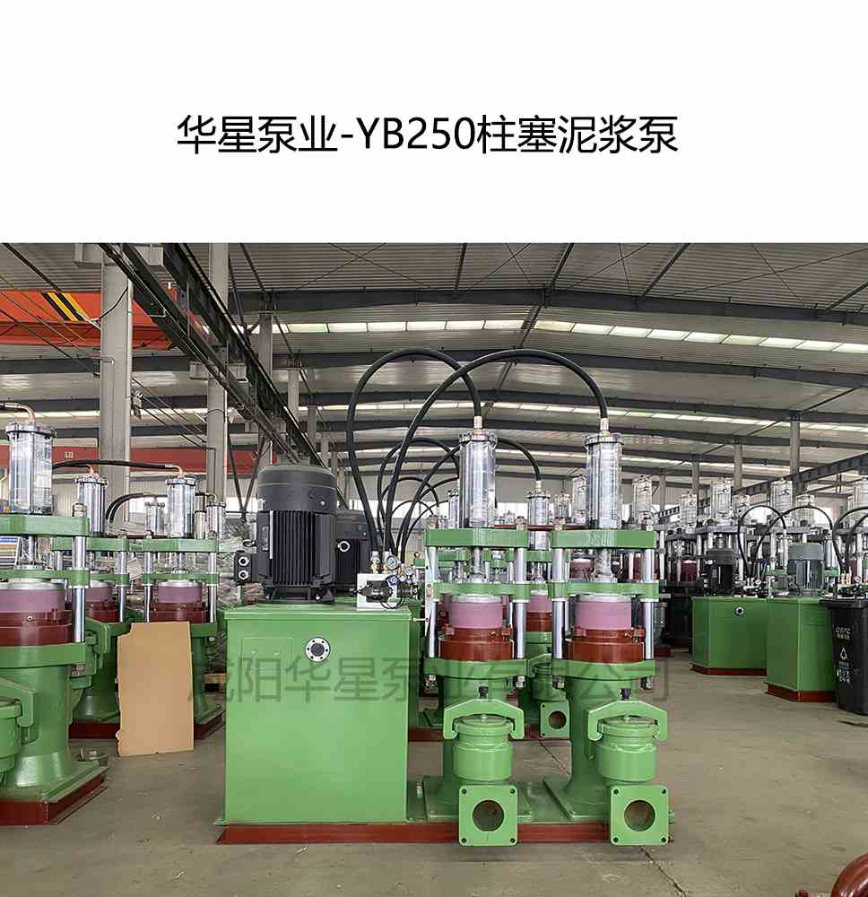 客戶(hù)訂購(gòu)YB250柱塞泥漿泵